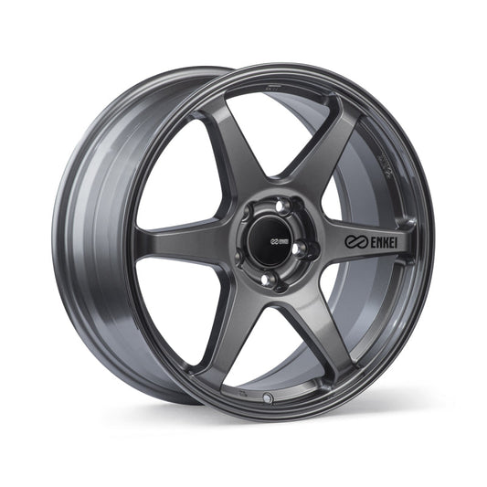 Enkei T6R 18x9.5 38mm Offset 5x114.3 Bolt Pattern 72.6 Bore Matte Gunmetal Wheel - My Store