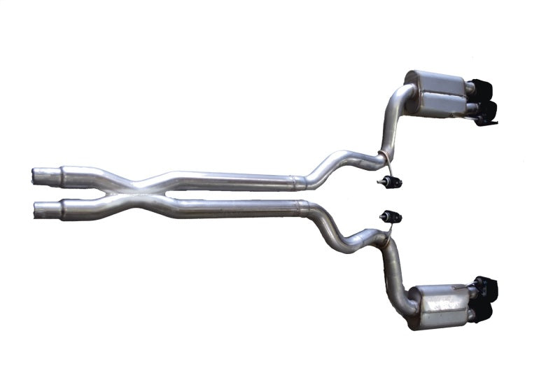 Gibson 18-20 Ford Mustang GT 5.0l Cat-Back Dual Exhaust System - Stainless - Mammoth Racing -