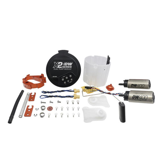 DeatschWerks 2006+ Hemi X2 Series Fuel Pump Module w/ Dual DW400 Pumps - Mammoth Racing -