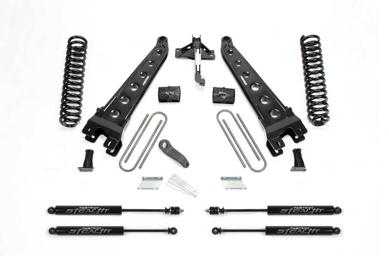 Fabtech 17-21 Ford F250/f350 4WD Gas 6in Rad Arm Sys w/Coils & Stealth - My Store