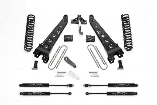 Fabtech 17-21 Ford F250/f350 4WD Gas 6in Rad Arm Sys w/Coils & Stealth - My Store
