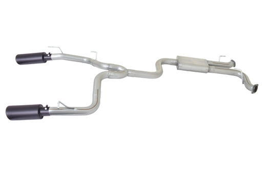 Gibson 16-22 Toyota Tacoma TRD Sport 3.5l 2.5in Cat-Back Single Exhaust - Black Elite - Mammoth Racing -