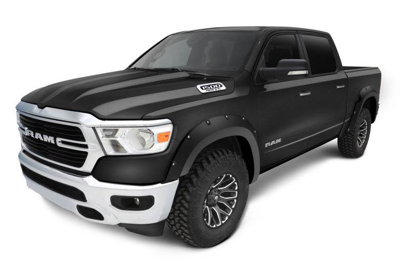 Bushwacker 20-22 Ram 1500 (Excl. Rebel/TRX) 76.3/67.4in Bed OE Style Flares 4pc - Diamd. Blk - Mammoth Racing -