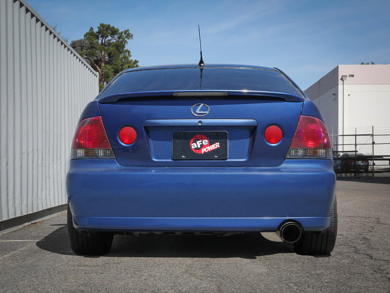 aFe Lexus IS300 01-05 L6-3.0L Takeda Cat-Back Exhaust System- Carbon Fiber Tip - Mammoth Racing -