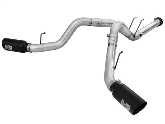 aFe Atlas Exhaust 4in DPF-Back Al Steel 11-14 Ford Diesel Trucks V8-6.7L (td) - Mammoth Racing -
