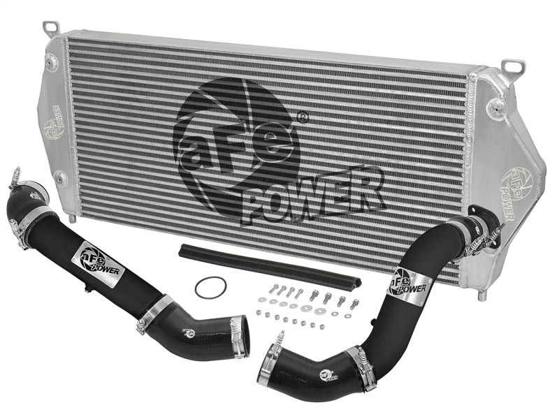 aFe BladeRunner Intercooler w/ Black Tubes 16-17 Nissan Titan XD V8 5.0L (td) - Mammoth Racing -