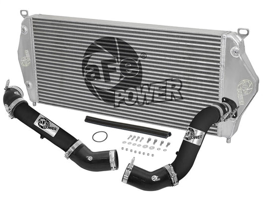 aFe BladeRunner Intercooler w/ Black Tubes 16-17 Nissan Titan XD V8 5.0L (td) - Mammoth Racing -