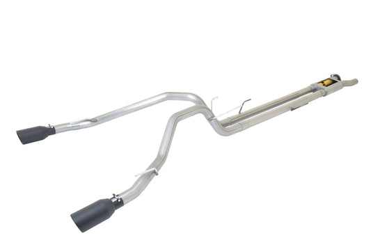 Gibson 17-19 Ford F-150 Raptor 3.5l 3in Cat-Back Dual Split Exhaust - Stainless - Mammoth Racing -
