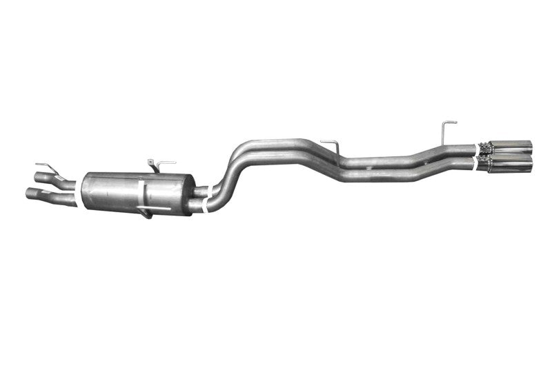 Gibson 05-06 Dodge Ram 1500 Srt-10 8.3l 2.5in Cat-Back Dual Sport Exhaust - Stainless - Mammoth Racing -