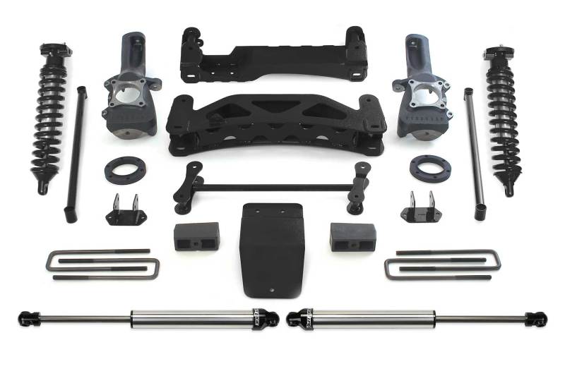 Fabtech 04-08 Ford F150 4WD 6in Perf Sys w/Dlss 2.5 C/Os & Rr Dlss - Mammoth Racing -