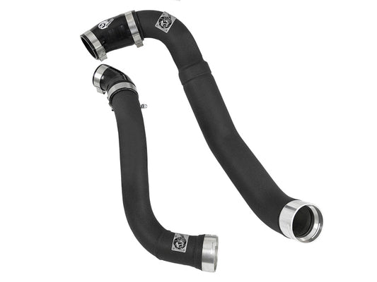 aFe Bladerunner 3.5in-3in Intercooler Cold Side Tube Black - 18-19 Ford F-150 V6-3.0L (td) - Mammoth Racing -