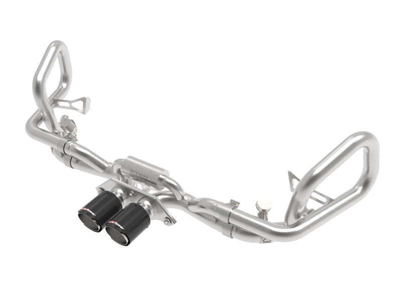 aFe 14-16 Porsche 911 GT3 991.1 H6 3.8L MACH Force-Xp 304 SS Cat-Back Exhaust System w/ Carbon Tips - Mammoth Racing -