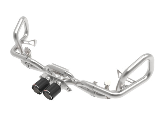 aFe 14-16 Porsche 911 GT3 991.1 H6 3.8L MACH Force-Xp 304 SS Cat-Back Exhaust System w/ Carbon Tips - Mammoth Racing -