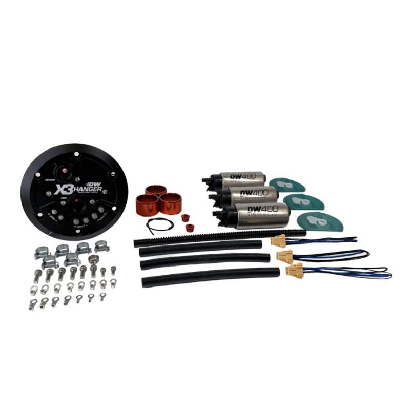 DeatschWerks X3 Series Fuel Pump Hanger w/ DW400 Fuel Pumps for 1999-04 Ford F-150 Lightning - Mammoth Racing -