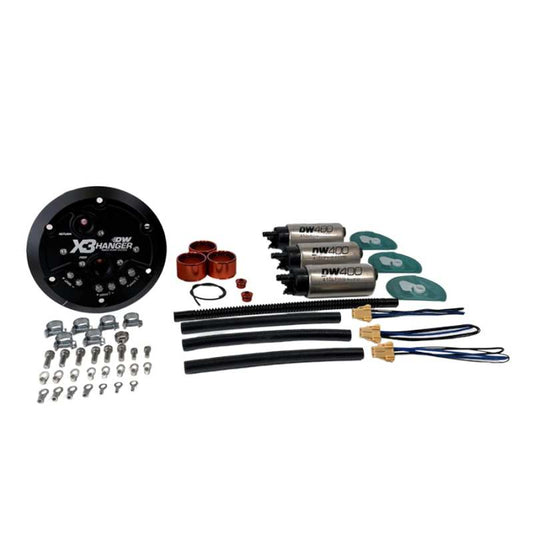 DeatschWerks X3 Series Fuel Pump Hanger w/ DW400 Fuel Pumps for 1999-04 Ford F-150 Lightning - Mammoth Racing -