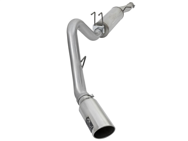 aFe MACHForce XP 2017 Ford SuperDuty F-250/F-350 V8 6.2L CC/LB Cat-Back SS 4in. Exhaust System - Mammoth Racing -