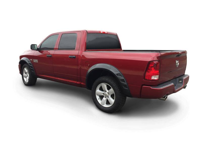 Bushwacker 09-18 Ram 1500 w/ 67.4in Fleetside Bed (Ex. R/T and Rebel) DRT Style Flares 4pc - Black - Mammoth Racing -