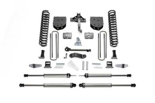 Fabtech 08-10 Ford F450/550 4WD 6in Basic Sys w/Dlss Shks - Mammoth Racing -