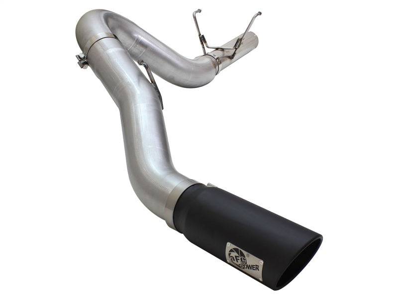 aFe MACHForce XP Exhaust Large Bore 5in DPF-Back Alu. 13-15 Dodge Trucks L6-6.7L (td) *Black Tip - My Store