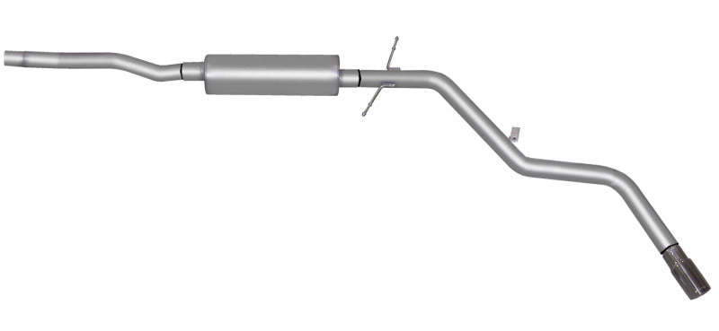 Gibson 02-03 Nissan Frontier SE 3.3l 2.5in Cat-Back Single Exhaust - Stainless - Mammoth Racing -