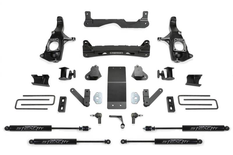 Fabtech 11-19 GM 2500hd 2wd/4wd 4in Basic Sys w/Stealth Shks - My Store
