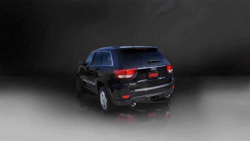Corsa 11-21 Jeep Grand Cherokee 3.6L Dual Rear Exit Sport Exhaust w/ 4.5in Pro-series Tips - Mammoth Racing -