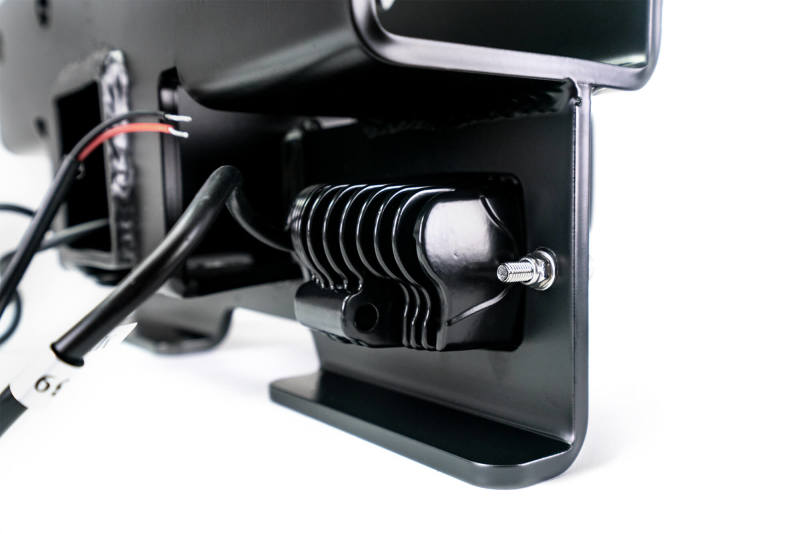 DV8 Offroad 07-21 Jeep Wrangler (JK/JL) Bolt-On Hitch w/ Lights - Mammoth Racing -