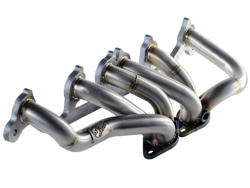 aFe Twisted Steel Header SS-409 HDR Jeep Wrangler TJ 00-06 I6-4.0L - Mammoth Racing -