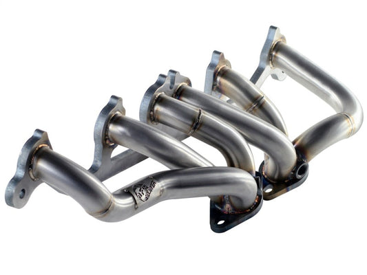 aFe Twisted Steel Header SS-409 HDR Jeep Wrangler TJ 00-06 I6-4.0L - Mammoth Racing -