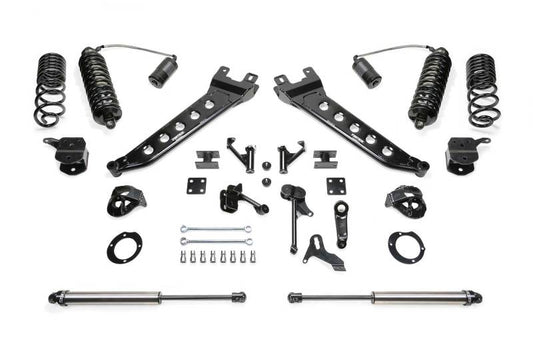 Fabtech 14-18 Ram 2500 4WD 7in Radius Arm Kit w/4.0 C/O Resi Dlss & Rr 2.25 Dlss - Mammoth Racing -