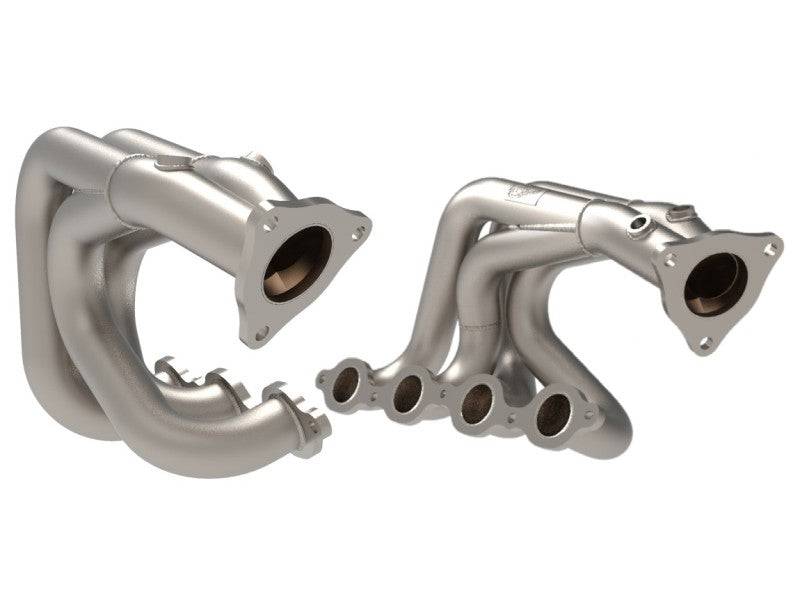aFe Twisted 304SS Header 2020 Chevy Corvette (C8) 6.2L V8 - Titanium Ceramic Coated - My Store