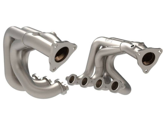 aFe Twisted 304SS Header 2020 Chevy Corvette (C8) 6.2L V8 - Titanium Ceramic Coated - My Store