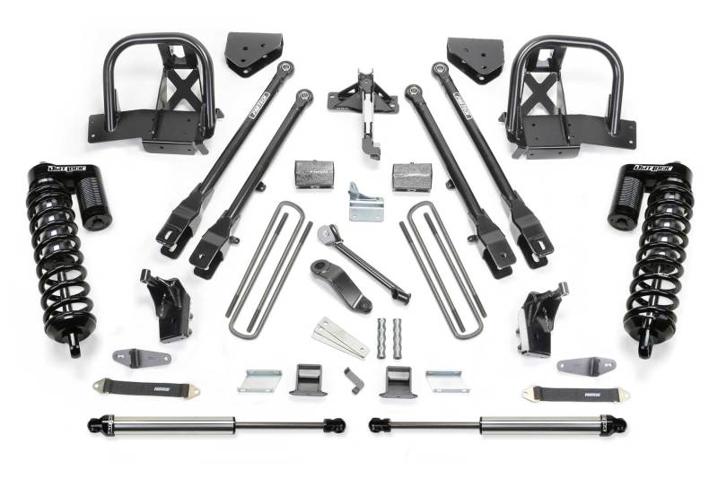 Fabtech 08-10 Ford F450/550 4WD 6in 4Link Sys w/Dlss 4.0 C/o& Rr Dlss - Mammoth Racing -