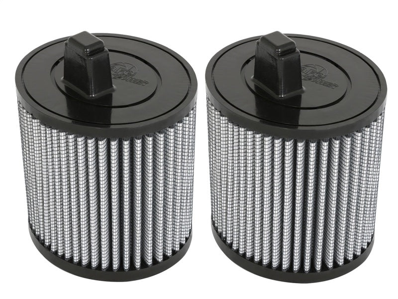 aFe MagnumFLOW Air Filters OER Pro Dry S A/F 16-17 Cadillac ATS-V V6-3.6L (tt) - Mammoth Racing -