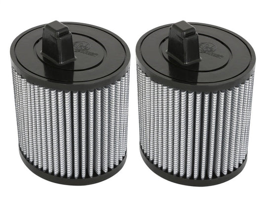 aFe MagnumFLOW Air Filters OER Pro Dry S A/F 16-17 Cadillac ATS-V V6-3.6L (tt) - Mammoth Racing -