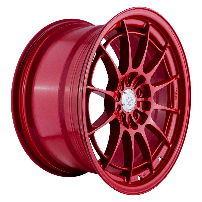 Enkei NT03+M 18x9.5 5x100 40mm Offset Competition Red Wheel (MOQ 40) - Mammoth Racing -