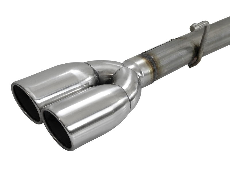 aFe Gemini XV 3in 304 SS Cat-Back Exhaust w/ Cutout 19-21 GM Silverado/Sierra 1500 V8- w/ Black Tips - Mammoth Racing -