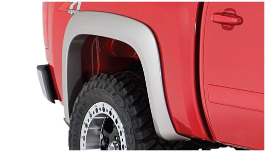 Bushwacker 07-13 Chevy Silverado 1500 Fleetside Extend-A-Fender Style Flares 2pc 69.3in Bed - Black - My Store