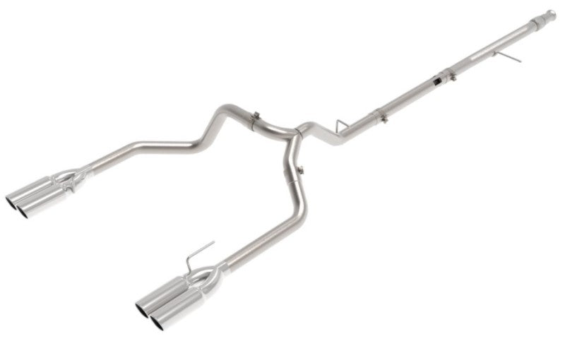 aFe Vulcan Series 3in 304SS DPF-Back 20-21 GM Trucks L6-3.0L (td) LM2 - Dual Polished Tip - Mammoth Racing -
