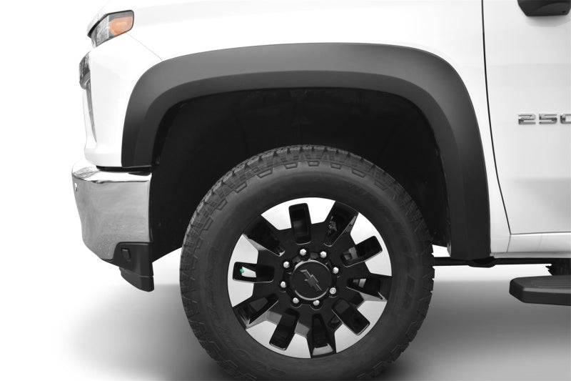 Bushwacker 2020 Chevrolet Silverado 2500/3500 Extend-A-Fender Style Flares 4pc - Black - Mammoth Racing -