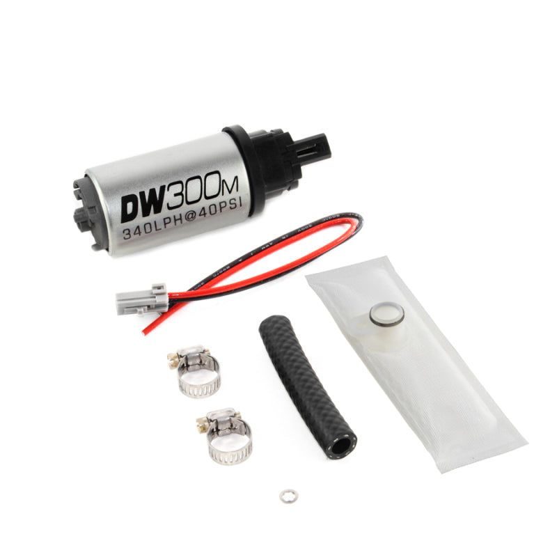 DeatschWerks 340 LPH Ford In-Tank Fuel Pump DW300M Series w/ 97-04 F-150/F-250 V6/V8 Install Kit - Mammoth Racing -