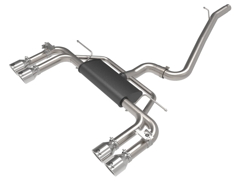 aFe MACHForce XP 3in-2.5in 304SS Exhaust Cat-Back 15-20 Audi S3 L4-2.0L (t) - Polished Tips - Mammoth Racing -