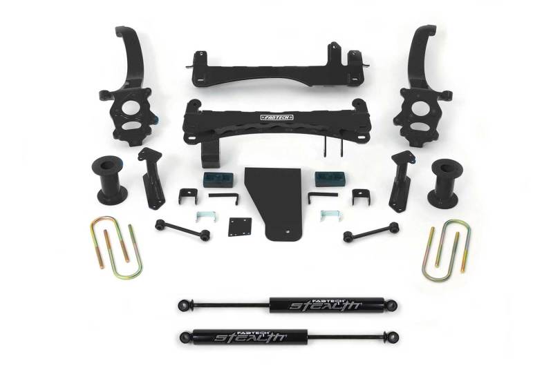 Fabtech 18-21 Nissan Titan 4WD 6in Basic Sys w/Stealth - Mammoth Racing -