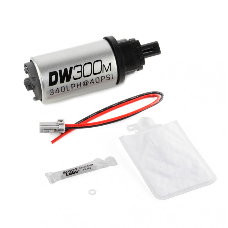 DeatschWerks 340 LPH Ford In-Tank Fuel Pump DW300M Series w/ 99-04 Mustang V6 / V8 Install Kit - Mammoth Racing -