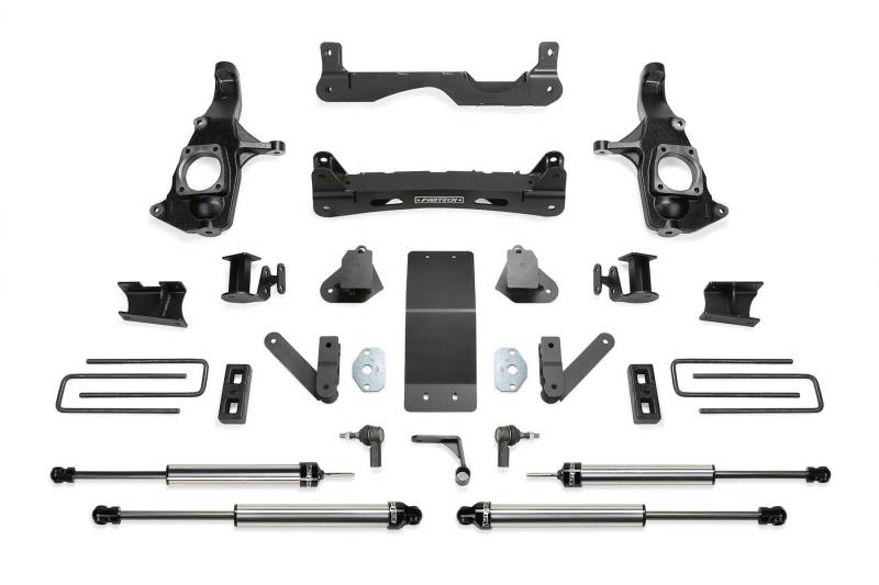 Fabtech 11-19 GM 3500hd 2wd/4wd 4in Basic Sys w/Dlss Shks - Mammoth Racing -