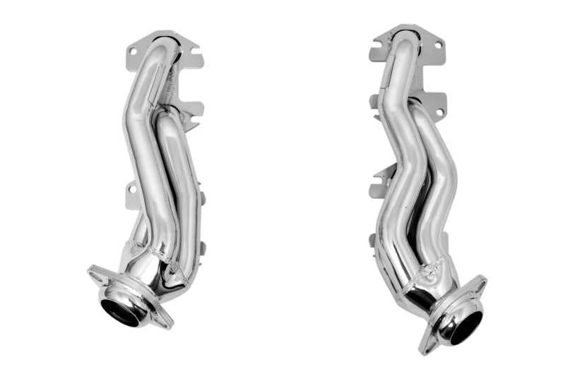 Gibson 05-06 Ford F-250 Super Duty XL 5.4l 1-5/8in 16 Gauge Performance Header - Ceramic Coated - Mammoth Racing -