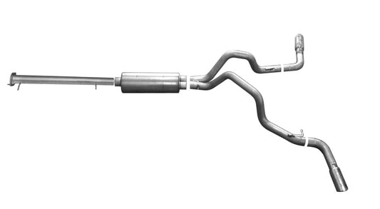 Gibson 15-19 GMC Sierra 2500 HD Base 6.0l 3in Cat-Back Dual Extreme Exhaust - Stainless - Mammoth Racing -