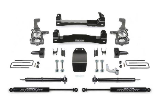 Fabtech 15-20 Ford F150 4WD 4in Basic Sys w/Rr Stealth - Mammoth Racing -