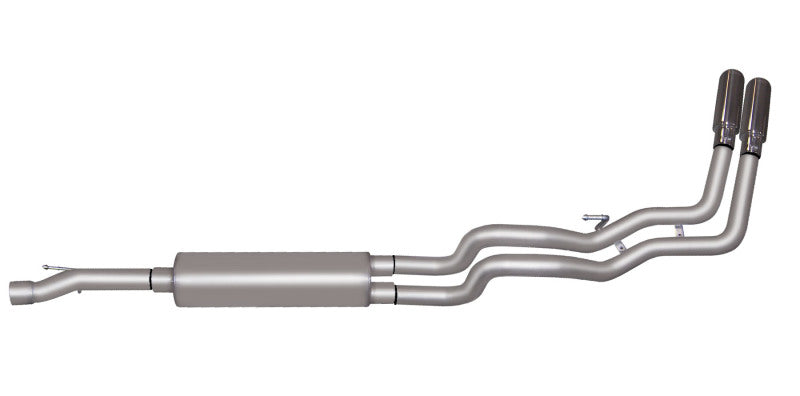 Gibson 06-07 Dodge Ram 1500 SLT 5.7l 2.5in Cat-Back Dual Sport Exhaust - Aluminized - Mammoth Racing -