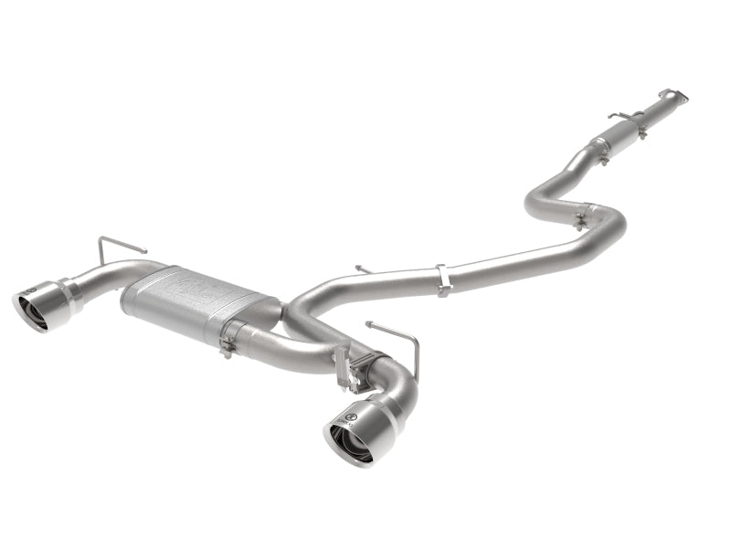aFe Hyundai Veloster N 21-22 L4-2.0L (t) Takeda Cat-Back Exhaust System- Polished Tips - Mammoth Racing -
